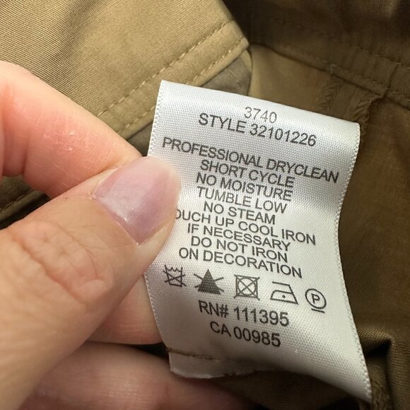 Nwot - Tory Burch - Khaki Shorts - Size 10 - Picture 8 of 9